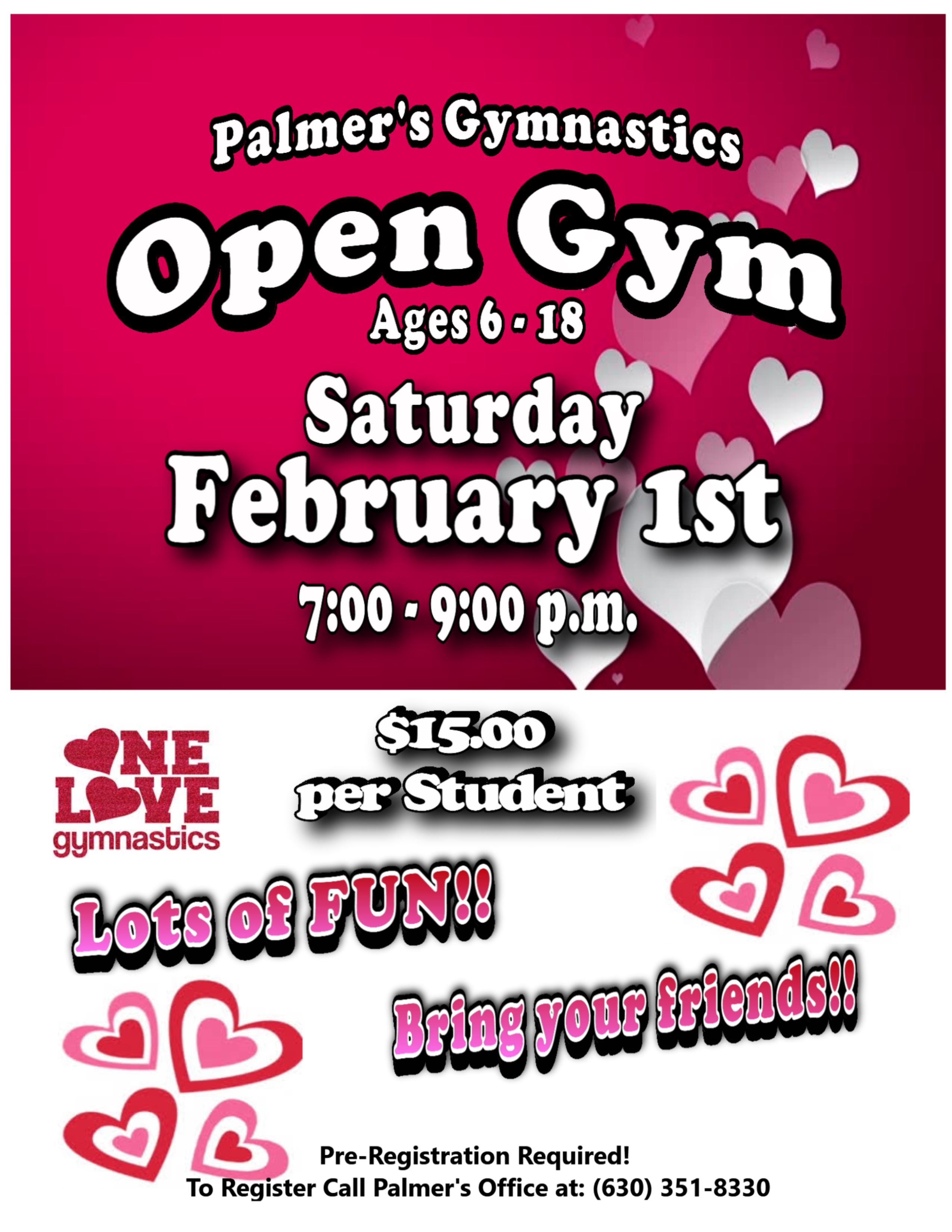 25 Open Gym Feb. 1st