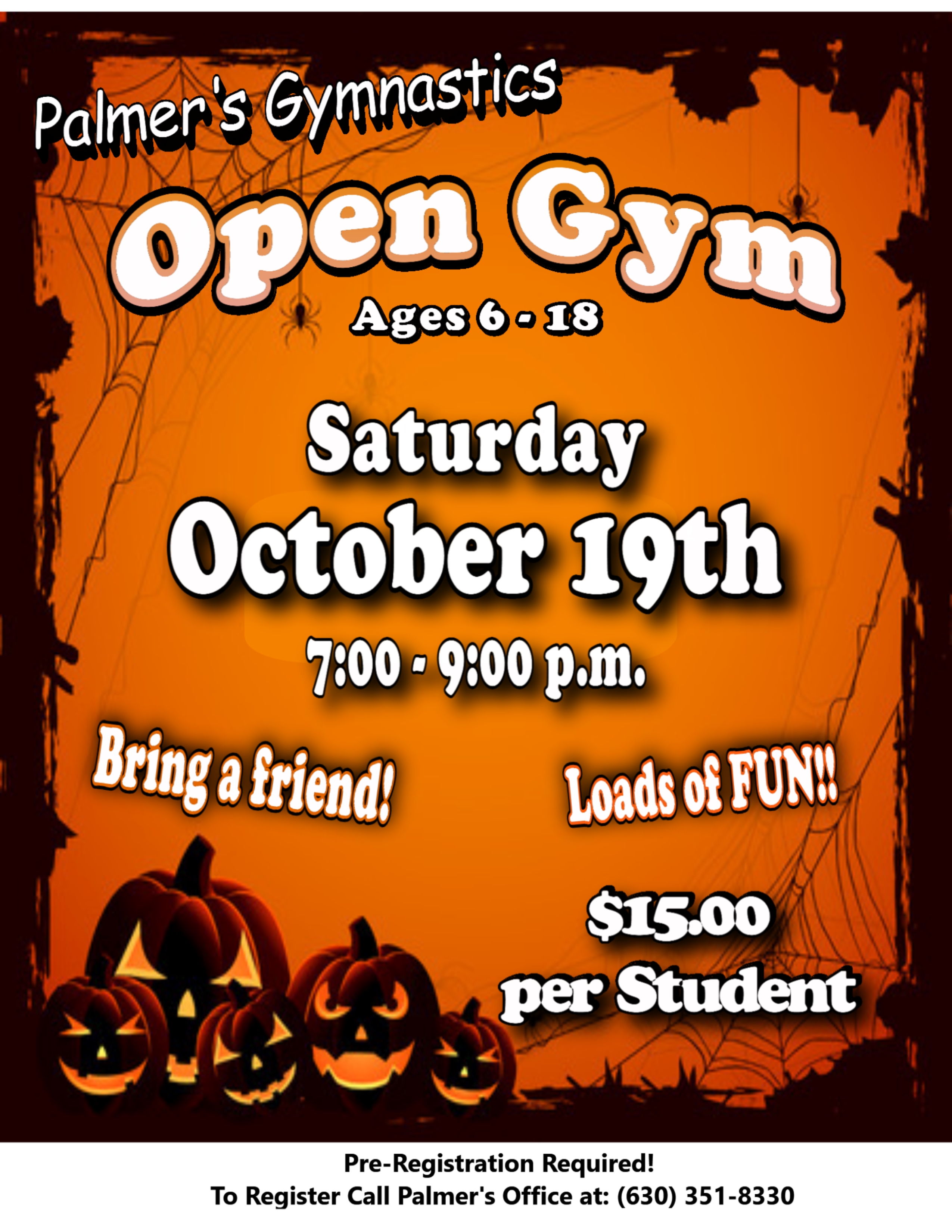 Open Gym October 19th