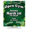 25 Open Gym March 1st